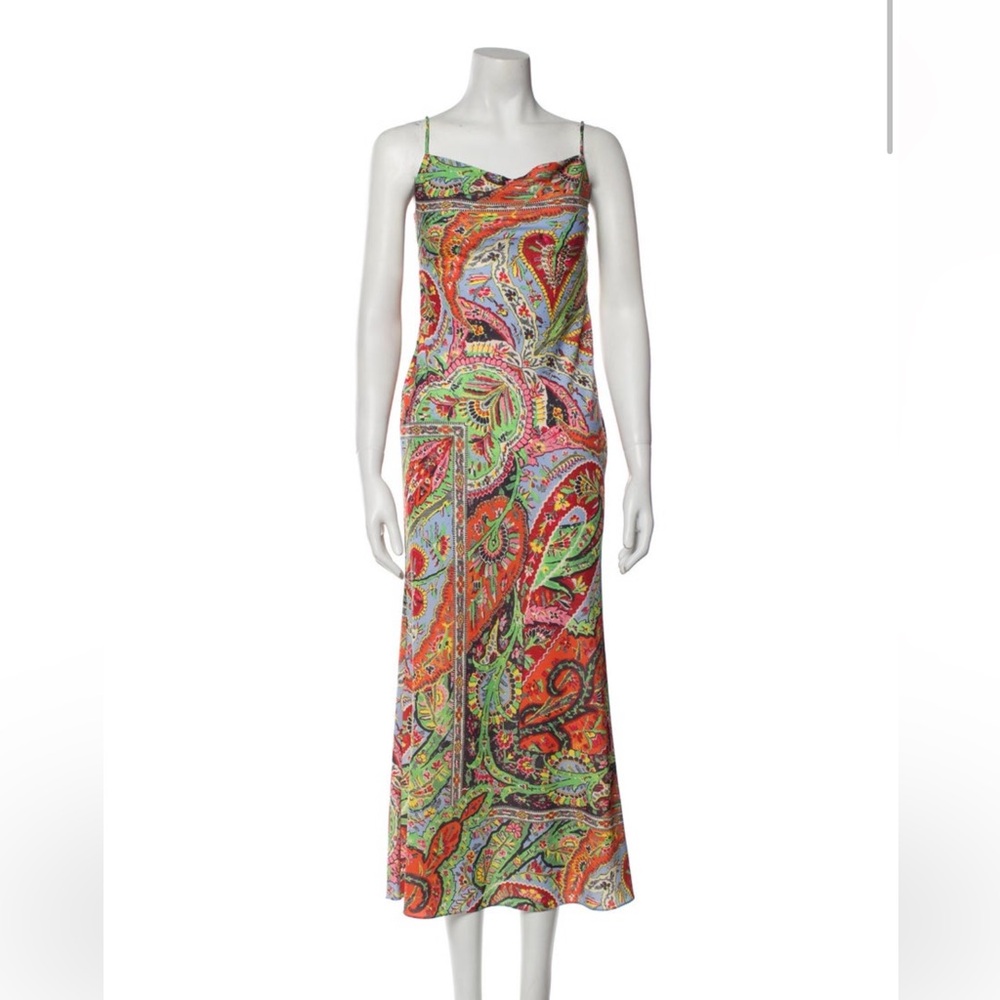 RHODE Jemima Festival of Love Midi dress Size 0